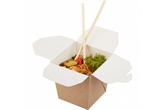 Коробка для wok лапши EcoNoodles 700мл, 101х101х106мм
