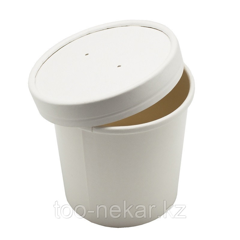 Бумажный контейнер для супа EcoSoup 360мл