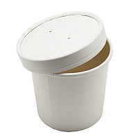 Бумажный контейнер для супа EcoSoup 470мл