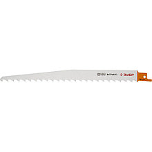 Полотно ЗУБР "ЭКСПЕРТ" S1111K для сабельн эл. ножовки Cr-V, быстрый, грубый распил тверд и мягкой древесины