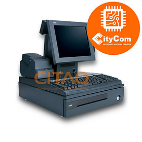 POS система CITAQ A8 Премиум класса, all-in-one, сенсорная, в комплекте с принтером чеков, кассовым ящиком.