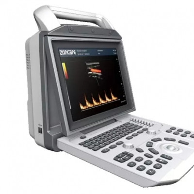 Цифровой портативный УЗИ-сканер с цветным, энергет-м, импульсным и постоянным допплером ZONCARE Q3 portable