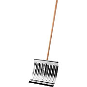 Лопата снеговая алюминиевая с деревянным черенком, 430мм, СИБИН 421857