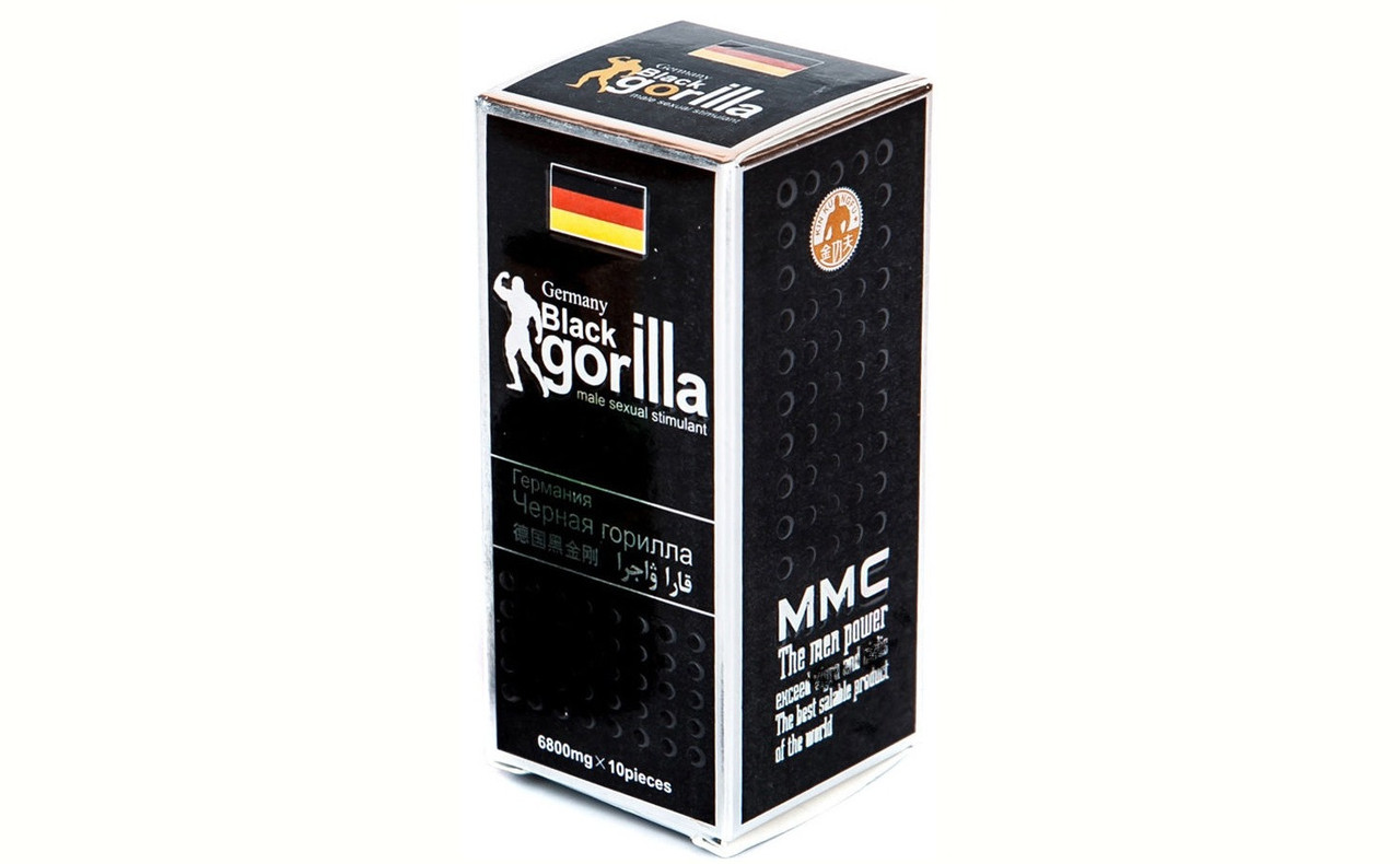 Черная Горилла Black Gorilla 10 таб.