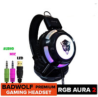 Игровые наушники V8RGB Cool Light с микрофоном и подсветкой