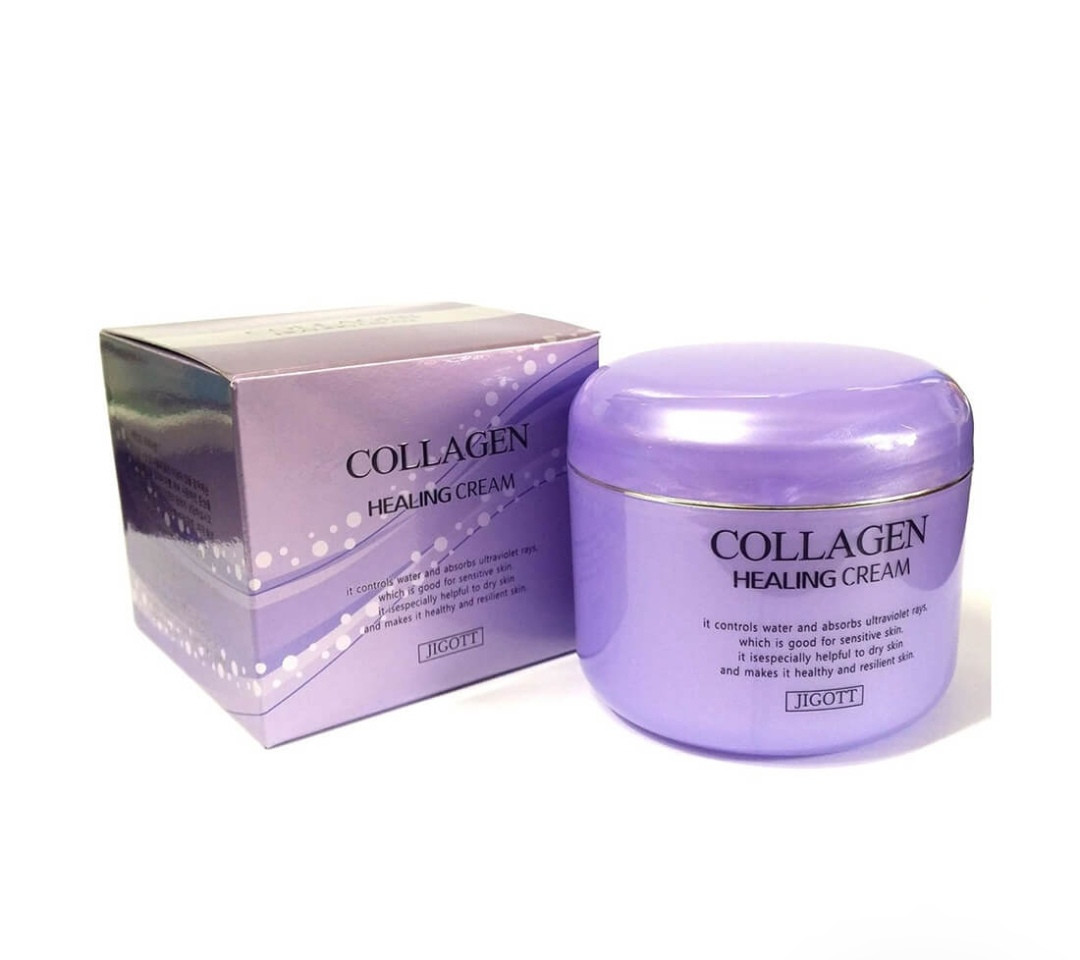Восстанавливающий крем с коллагеном Jiggott Collagen Healing Cream