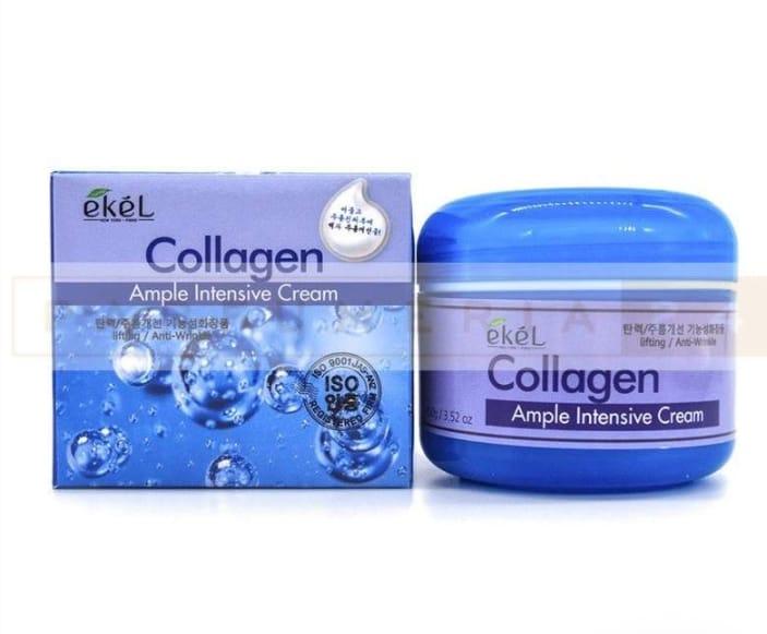 Крем для лица с коллагеном Ekel Collagen Ample Intensive Cream