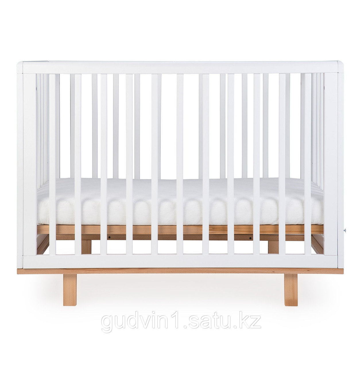 Кроватка детская Happy Baby "MIRRA" белая 01-04617