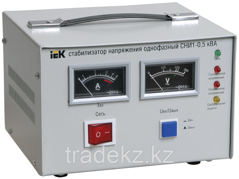 Стабилизатор напряжения однофазный СНИ1-1,5 кВА IEK IVS10-1-01500 - фото 1 - id-p69804740