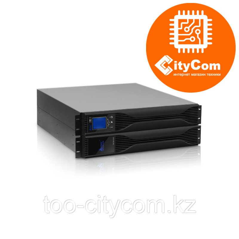 UPS SVC RT-3KL-LCD, 3000VA (2100W), стоечный 19'' 4U, On-Line, Smart, AVR Арт.3507