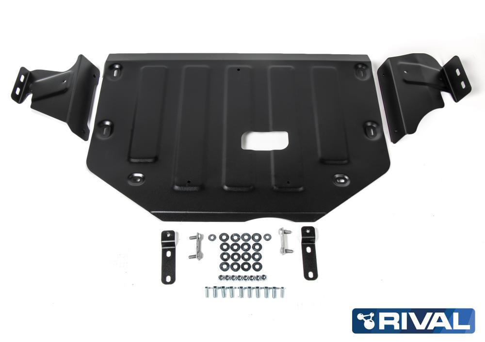 Защита картера + КПП Ford Transit, V - 2.2d; полный/передний/задний привод 2014-