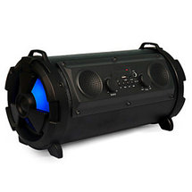 Колонка-бумбокс портативная GOLDENULTRA BT-1602 {Bluetooth, Hi-Fi, FM, USB, TF card, AUX, MIC} (Черный), фото 3