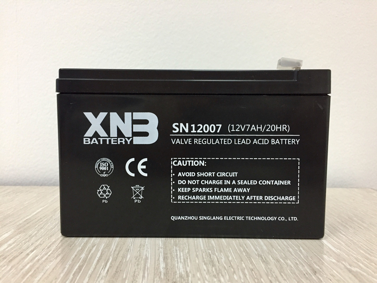 Аккумулятор XNB SN12007 (12В, 7Ач) - фото 3 - id-p69828846