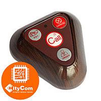 Кнопка вызова официанта - персонала iBells YK500-4H, 4 функции. Беспроводная. Оригинал. Арт.4534