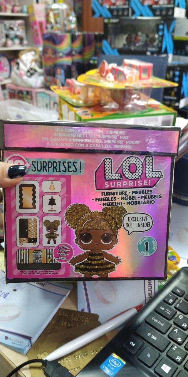 LOL Surprise Furniture Игровой набор ЛОЛ гардероб с эксклюзивной куклой Роял би