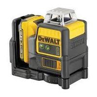 Лазерный уровень аккумуляторный DeWalt, DCE0811D1G, 10,8B (XR Li-Ion), 2x360°