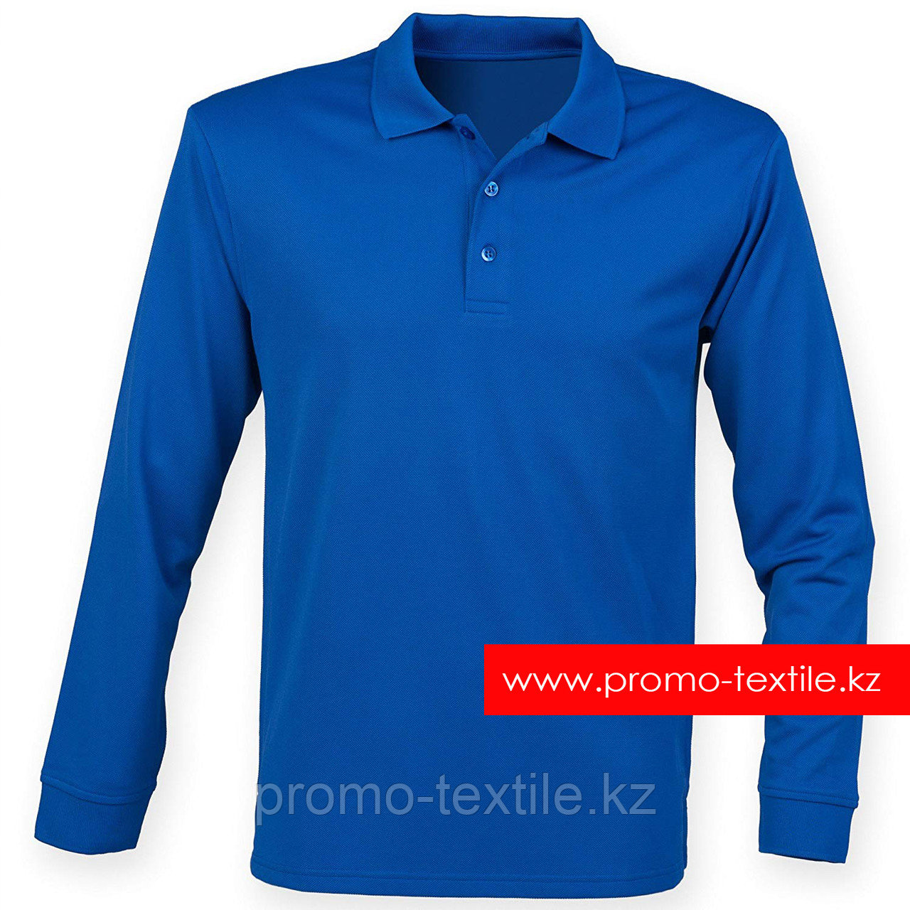Поло с длинным рукавом