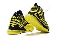 Игровые кроссовки Nikе LeBron XVII (17) "Black/Yellow" (40-46), фото 5