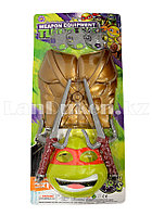 Игровой набор защитный жилет, маска, кинжалы и три сюрикена "Рафаэль" Черепашки-Ниндзя