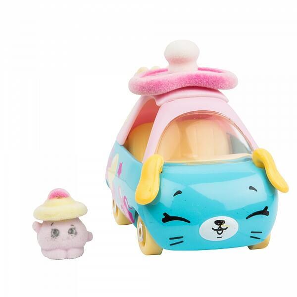 Машинка Cutie Car огран.выпуска с мини-фигуркой Shopkins (3 сезон, в асс.)