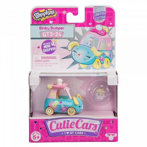 Машинка Cutie Car огран.выпуска с мини-фигуркой Shopkins (3 сезон, в асс.)