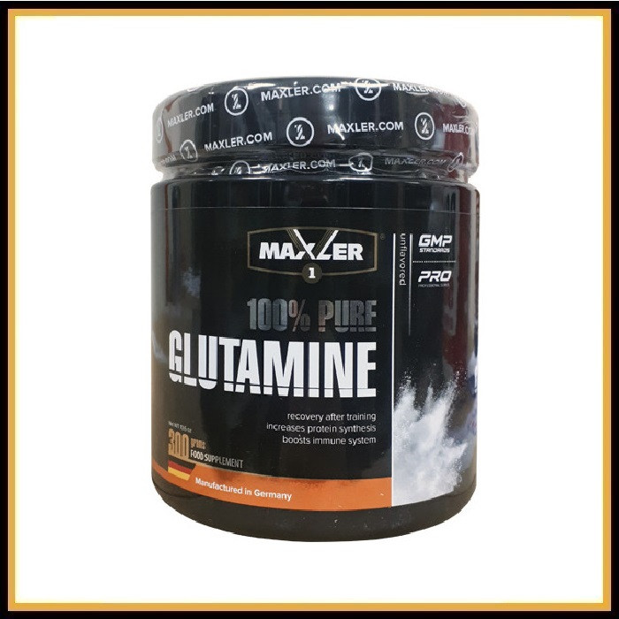 Аминокислота глютамин Maxler Glutamine 300 г «без вкуса» - фото 1 - id-p32253865