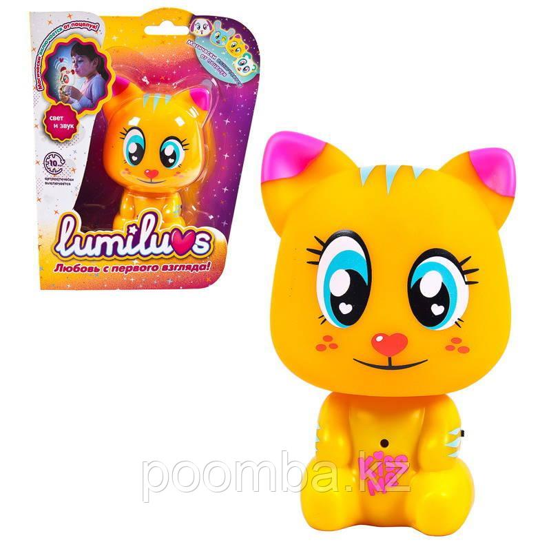 Ночник LUMILUVS Котёнок Tigey (оранжевый)