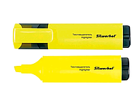 Текстовыделитель SILWERHOF "Blaze" 1-4 мм, желтый