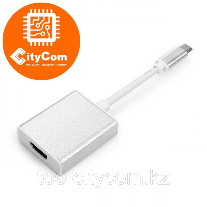 Адаптер (переходник) USB Type-C (m) to HDMI (f). Конвертер. Арт.4959 - фото 1 - id-p38799251