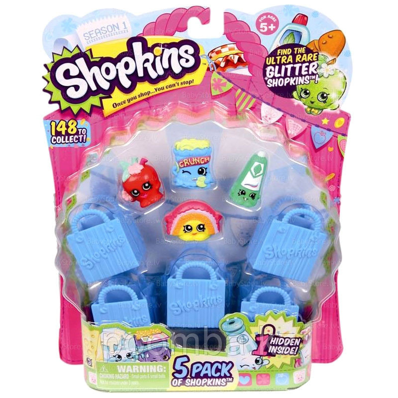 Shopkins (2 серия) в наборе 5 шт.