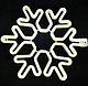Светодиодная фигура снежинка 40*40, 144 LED, фото 5