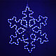Светодиодная фигура снежинка 50*50, 144 LED, фото 2
