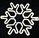 Светодиодная фигура снежинка 60*60, 144 LED, фото 5