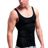 Утягивающая майка для мужчин Slim and Lift for men BLACK (XL), фото 2