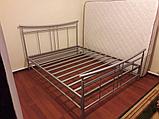 Двуспальная металлическая кровать "Сакура", фото 3