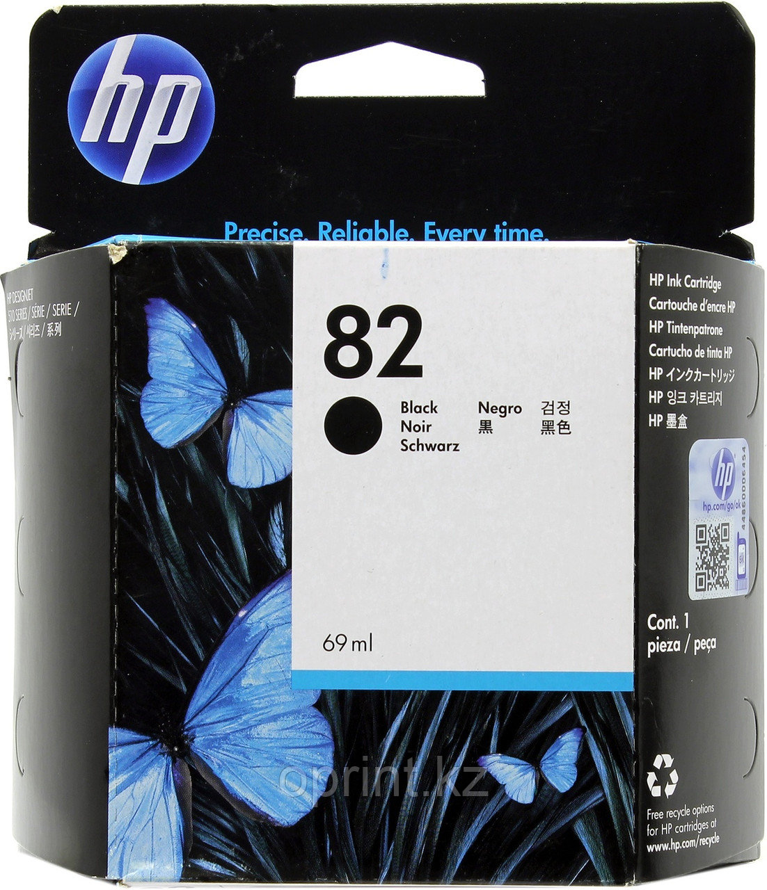 Картридж HP Black №82