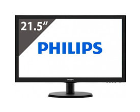 Монитор 21,5" PHILIPS 223V5LSB2/62 TFT W-LED
