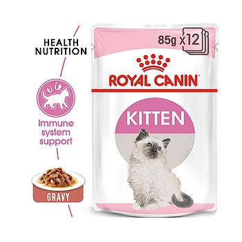 Влажный корм в соусе для котят Royal Сanin KITTEN INSTINCTIVE PORK FREE 85g