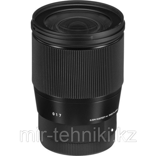 Объектив Sigma 16mm f/1.4 DC DN Contemporary Lens for Sony E - фото 2 - id-p69896986