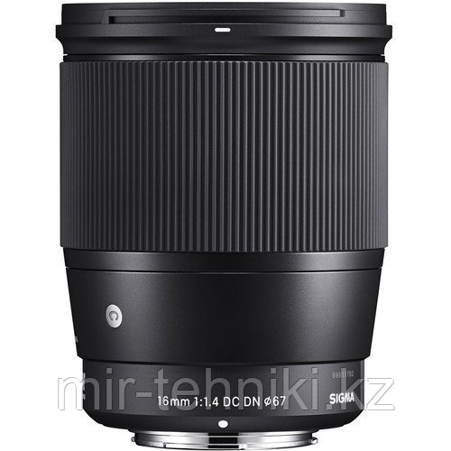 Объектив Sigma 16mm f/1.4 DC DN Contemporary Lens for Sony E - фото 1 - id-p69896986