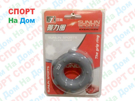 Кистевой силиконовый эспандер (бублик) Sunlin Sports 70 LB 1325, фото 2