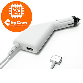 Автомобильное зарядное устройство для Apple Macbook, Magsafe2 85W. Блок питания. Арт.4542