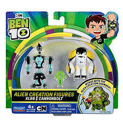 Ben 10 Игровой набор Бен 10 - Для создания пришельцев Молния и Ядро (2 фигурки)