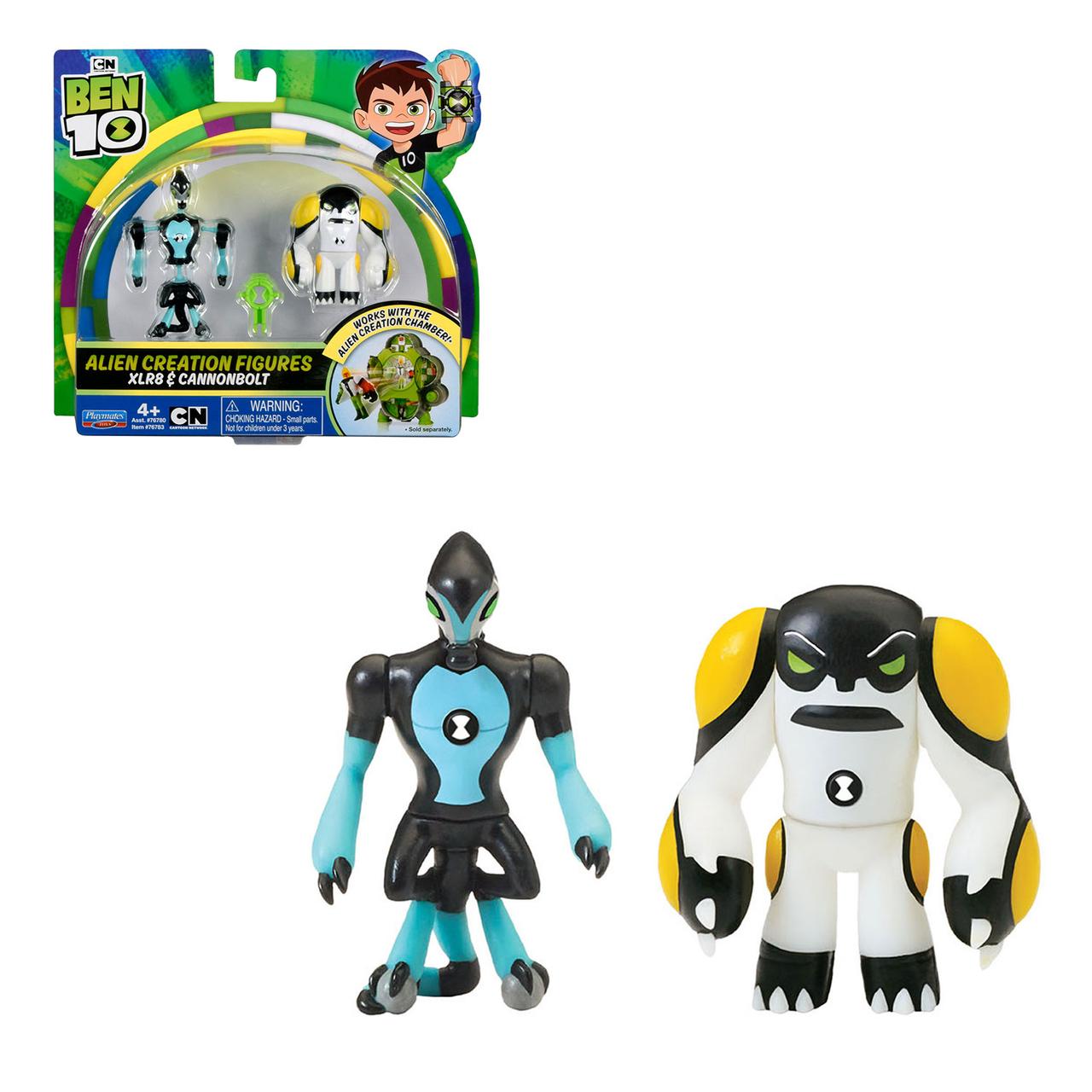 Ben 10 Игровой набор Бен 10 - Для создания пришельцев Молния и Ядро (2 фигурки) - фото 2 - id-p67232251