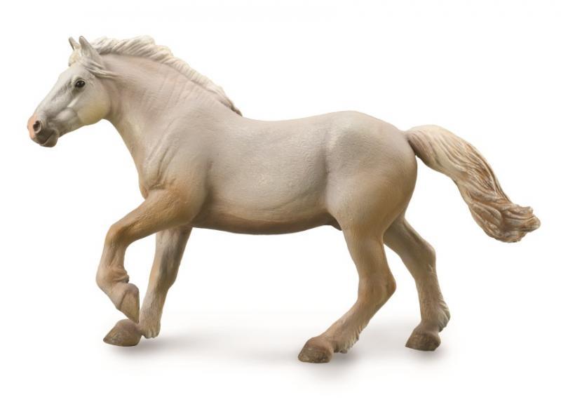 Collecta Фигурка Американская кремовая лошадь, 20 см.