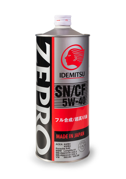 Моторное масло IDEMITSU ZEPRO EURO SPEC 5W-40, 1L