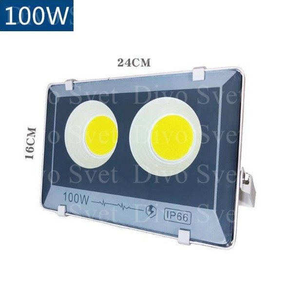 Прожектор светодиодный FLOOD LIGHT 100 W "Стандарт" серия, бюджетная. LED Прожекторы освещения 100 Ватт.