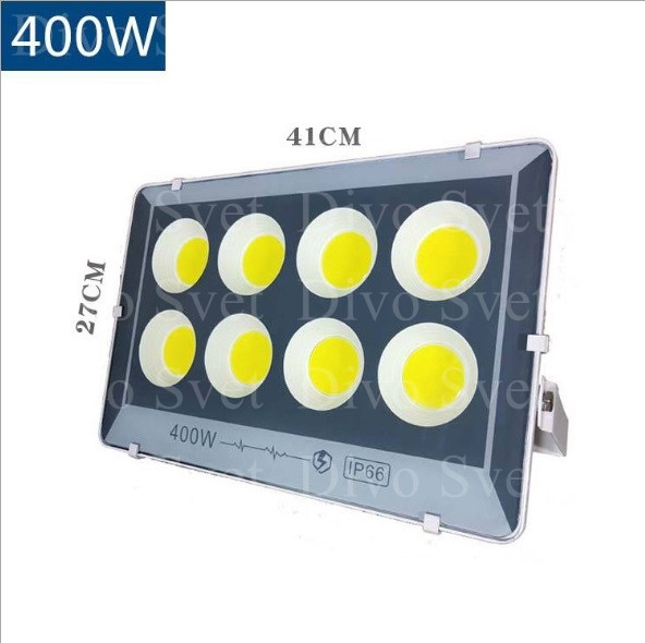 Прожектор светодиодный FLOOD LIGHT 400 W "Стандарт" серия, бюджетная. LED Прожекторы освещения 400 Ватт.