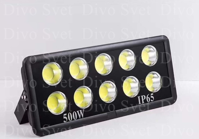 Светодиодный прожектор "Black" 500 W IP65 (Улучшенная серия). LED светильник 500 W, уличный