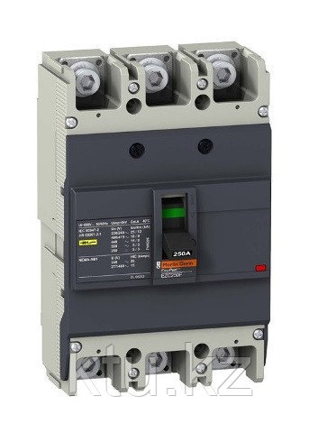 Авт.выкл. EZC250N 25KA 400B 3П/3T 250А